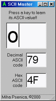 Mihov ASCII Master screenshot